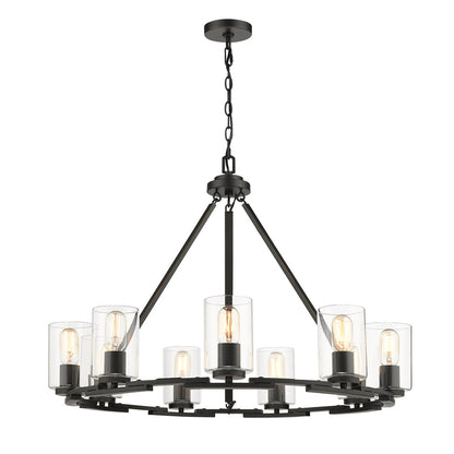 Monroe 9 Light Chandelier -  - Golden Lighting