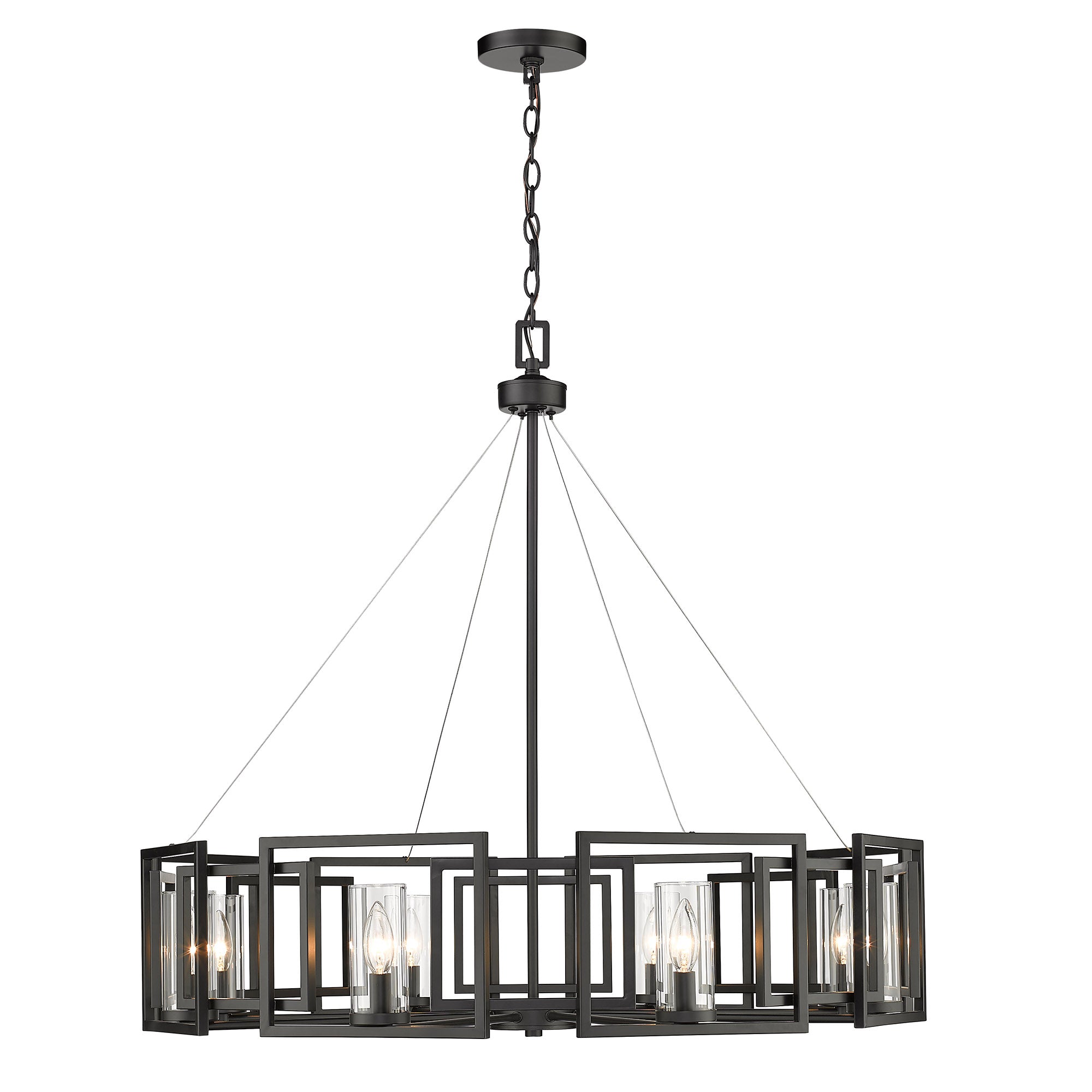 Marco 8 Light Chandelier -  - Golden Lighting