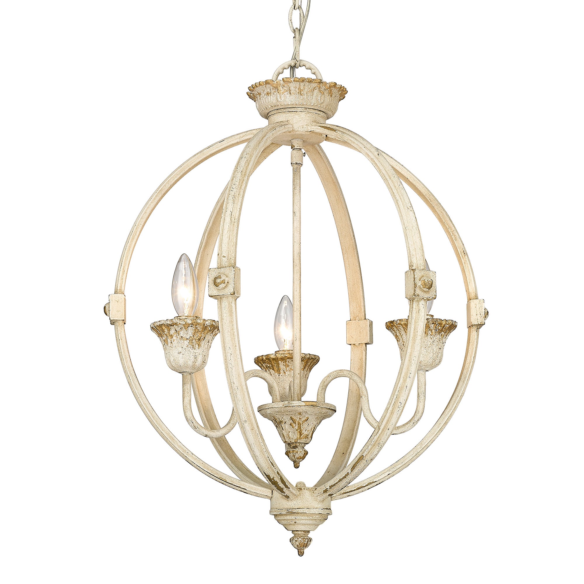 Jules 3 Light Pendant -  - Golden Lighting