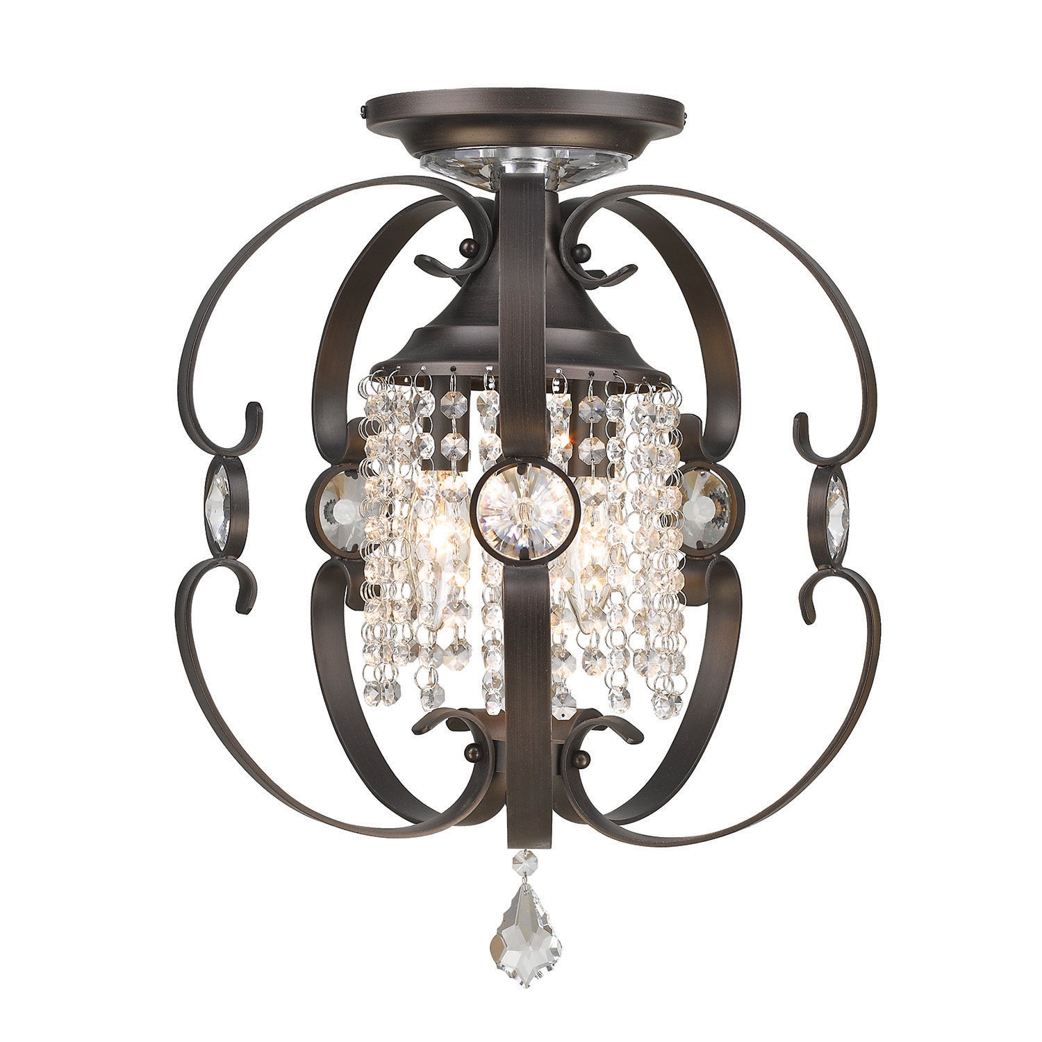 Ella Mini Chandelier -  - Golden Lighting