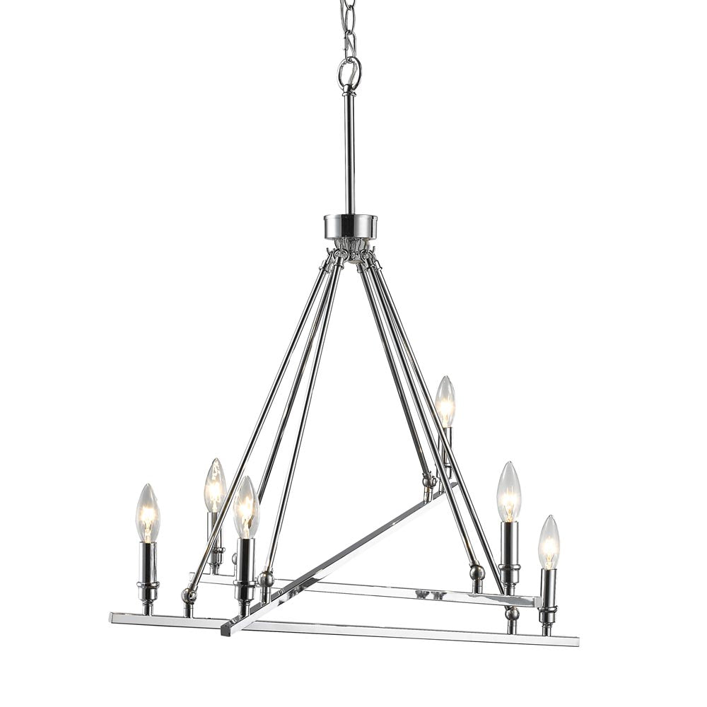 Garvin 6 Light Chandelier -  - Golden Lighting