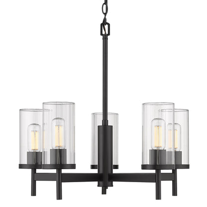 Winslett 5 Light Chandelier -  - Golden Lighting