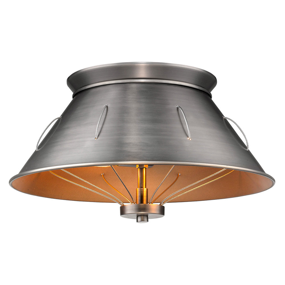 Whitaker Flush Mount - Closeout -  - Golden Lighting