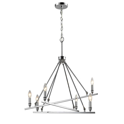 Garvin 6 Light Chandelier -  - Golden Lighting