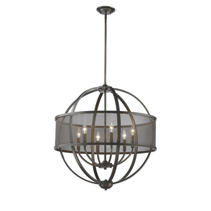 Colson 6 Light Chandelier -  - Golden Lighting