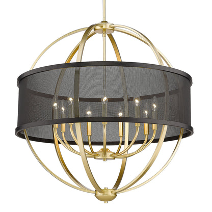 Colson 9 Light Chandelier -  - Golden Lighting