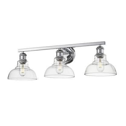 Carver 3 Light Bath Vanity -  - Golden Lighting