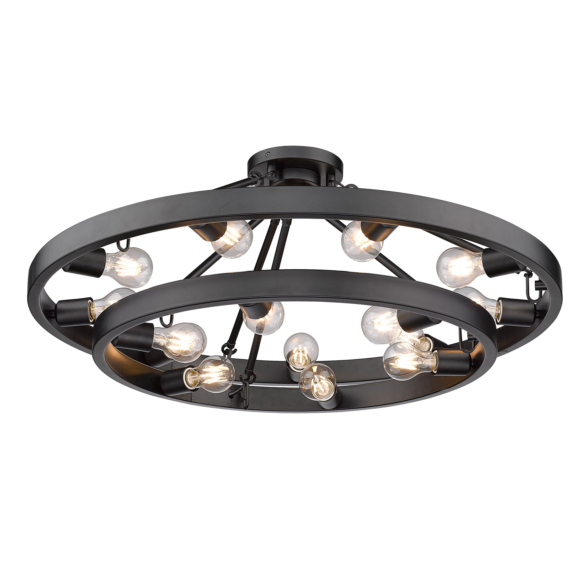 Castile 15 Light Semi-Flush -  - Golden Lighting