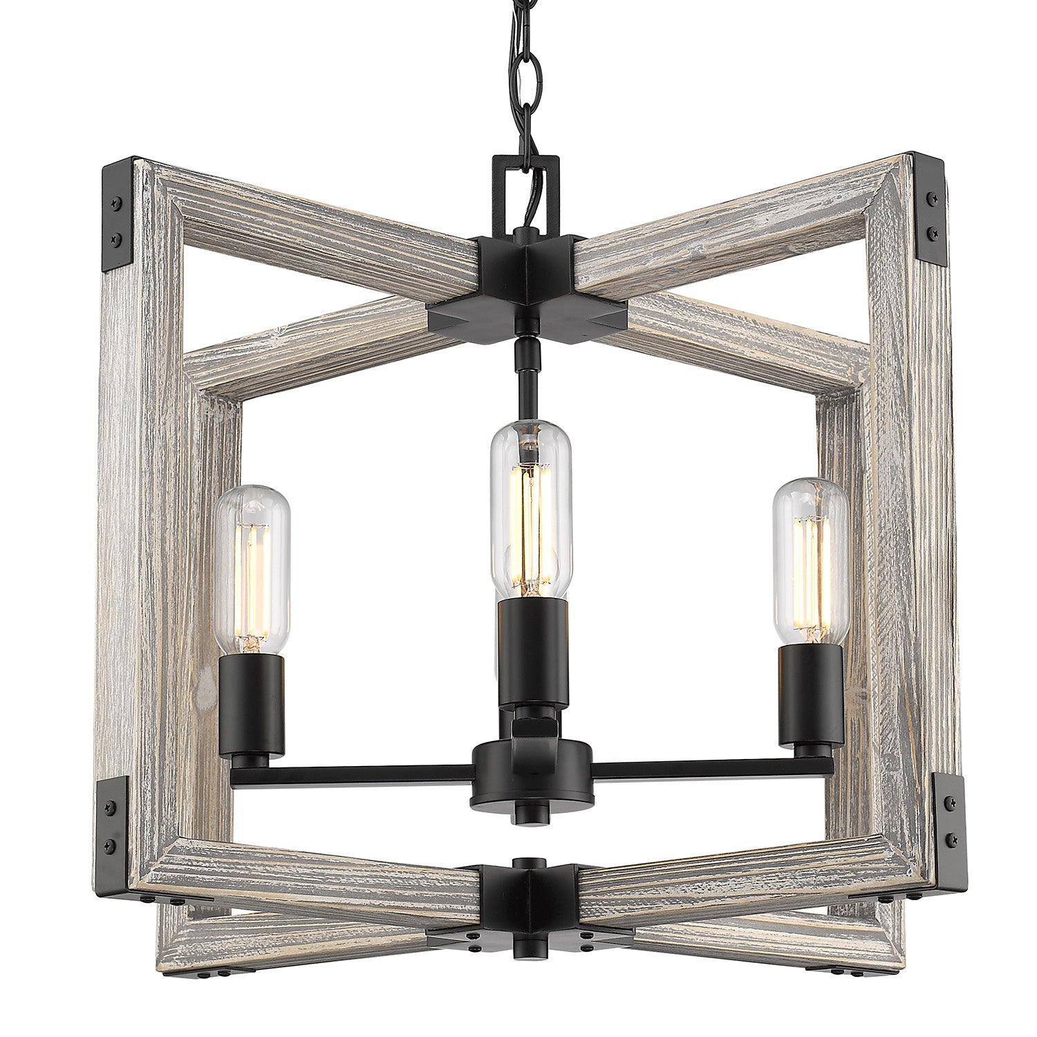 Lowell 4 Light Chandelier -  - Golden Lighting