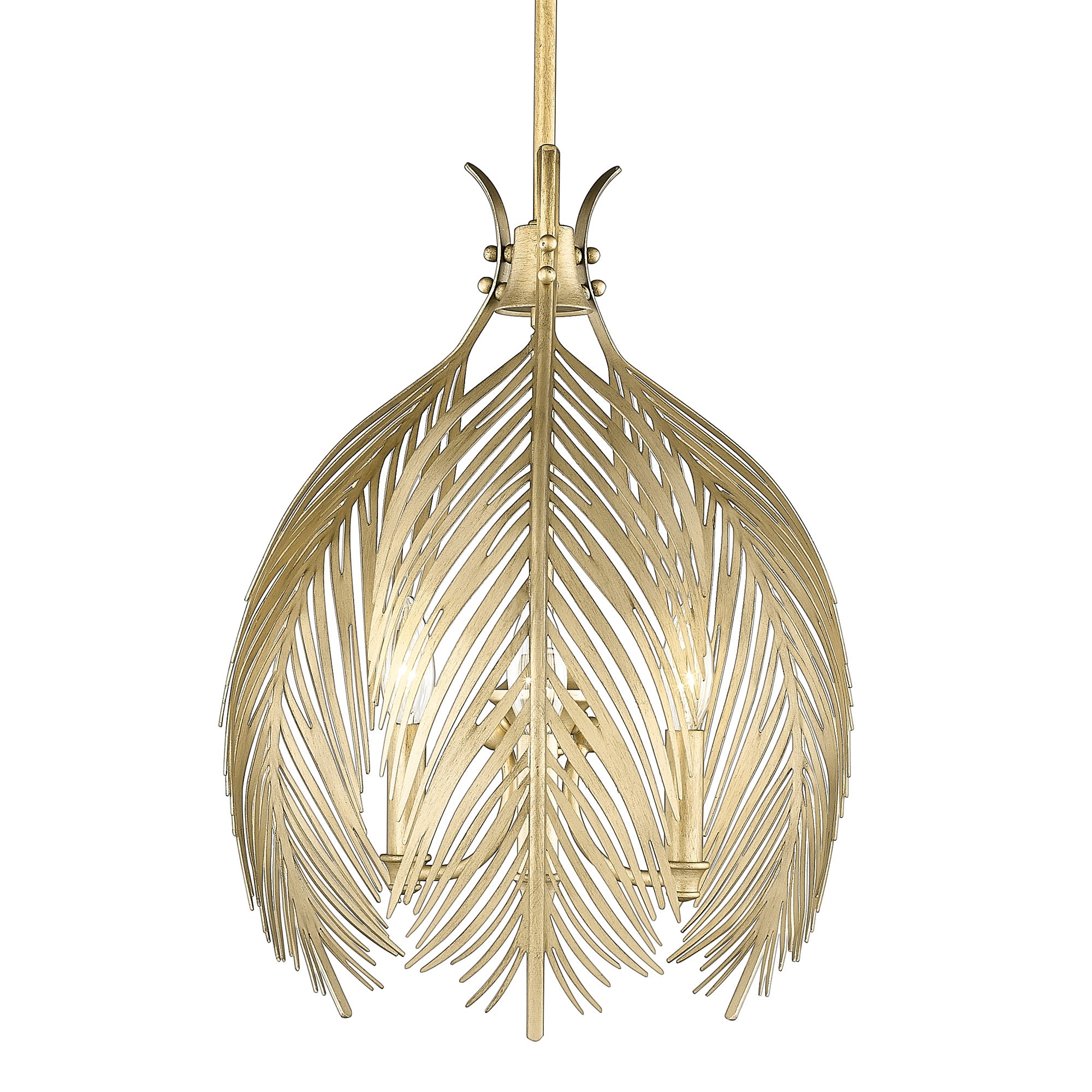 Cay 3 Light Pendant -  - Golden Lighting