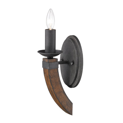 Madera 1 Light Wall Sconce Torchiere -  - Golden Lighting