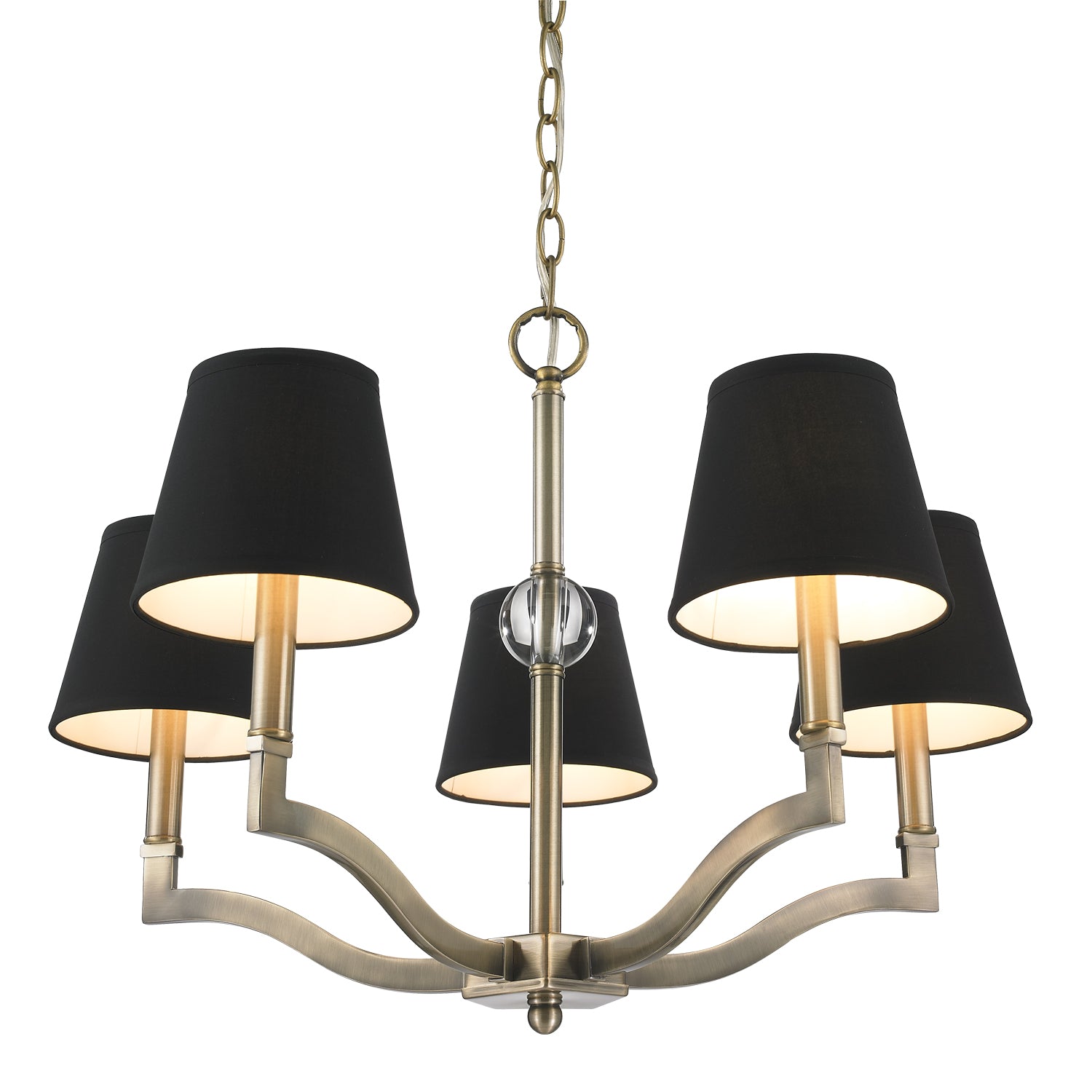 Waverly 5 Light Chandelier -  - Golden Lighting