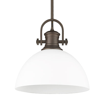 Hines 1 Light Large Pendant -  - Golden Lighting