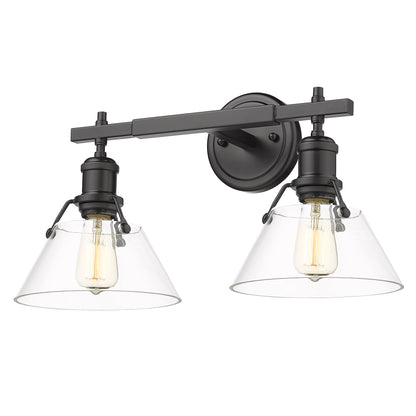 Orwell 2 Light Bath Vanity -  - Golden Lighting