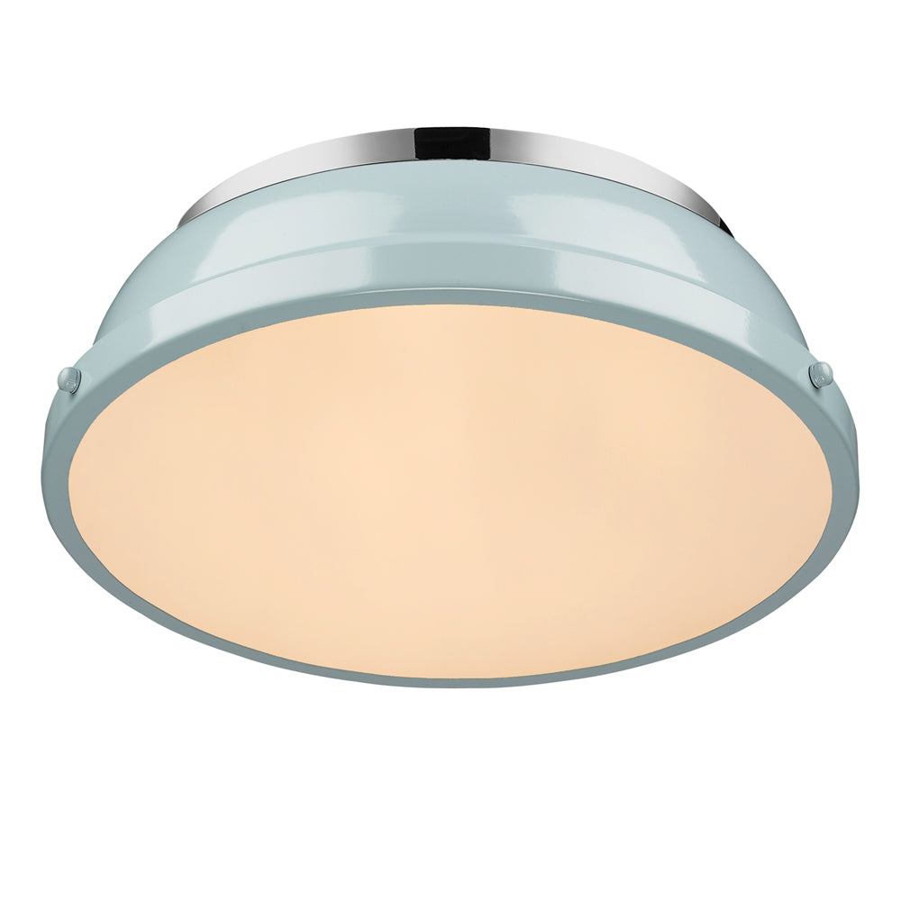 Duncan 14" Flush Mount -  - Golden Lighting