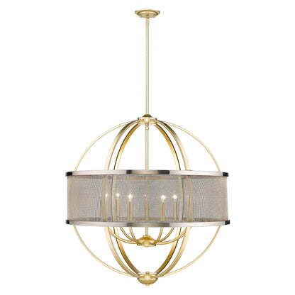 Colson 9 Light Chandelier -  - Golden Lighting