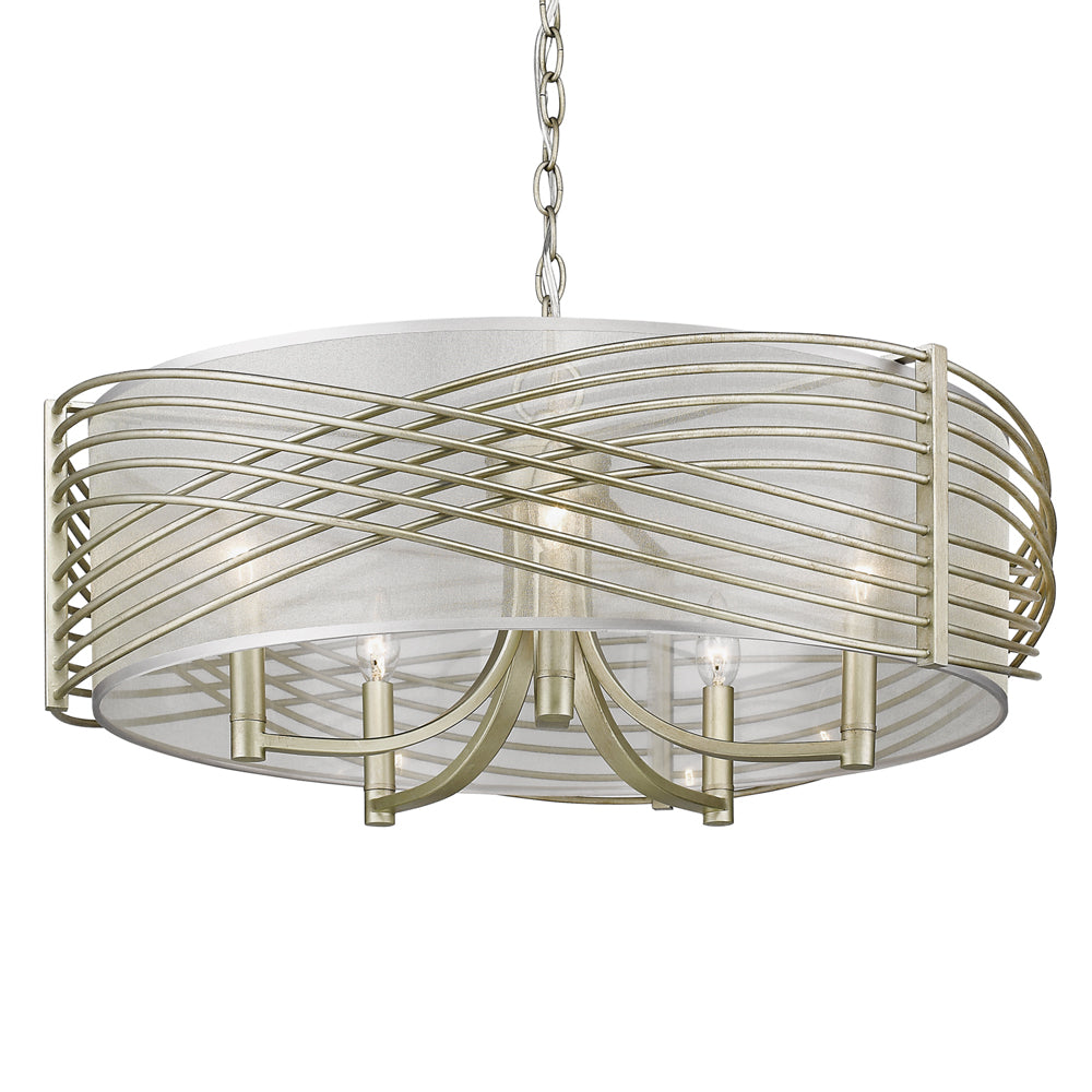 Zara 5 Light Chandelier -  - Golden Lighting