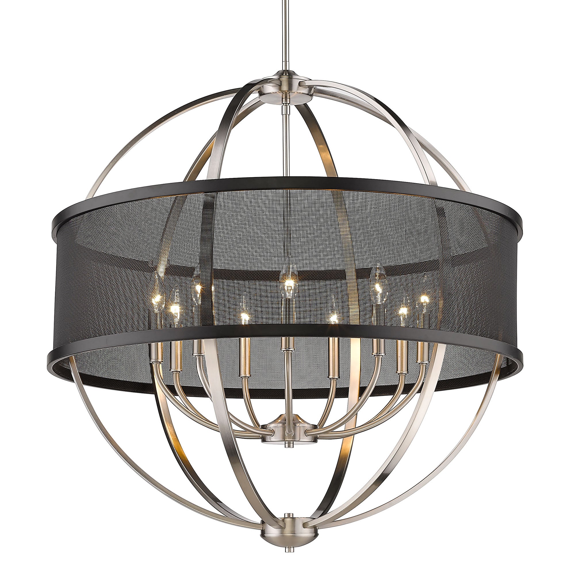 Colson 9 Light Chandelier -  - Golden Lighting