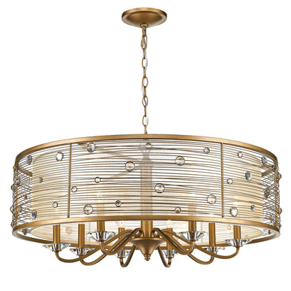 Joia 8 Light Chandelier -  - Golden Lighting