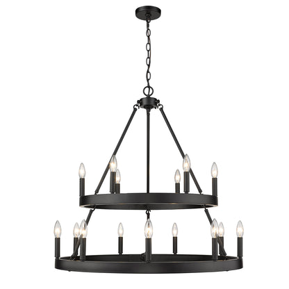 Alastair 2 Tier - 15 Light Chandelier -  - Golden Lighting