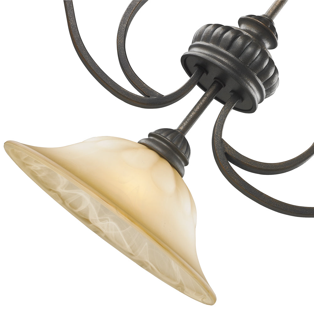 Mayfair 3 Light Linear Pendant -  - Golden Lighting