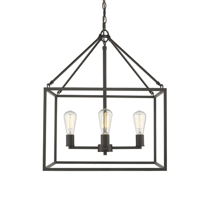 Wesson 4-Light Chandelier -  - Golden Lighting