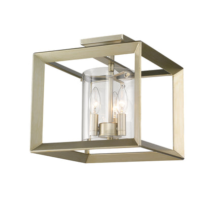 Smyth 12" Semi-Flush (Low Profile) -  - Golden Lighting