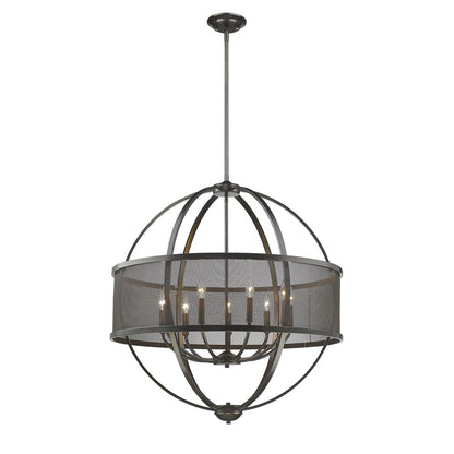 Colson 9 Light Chandelier -  - Golden Lighting