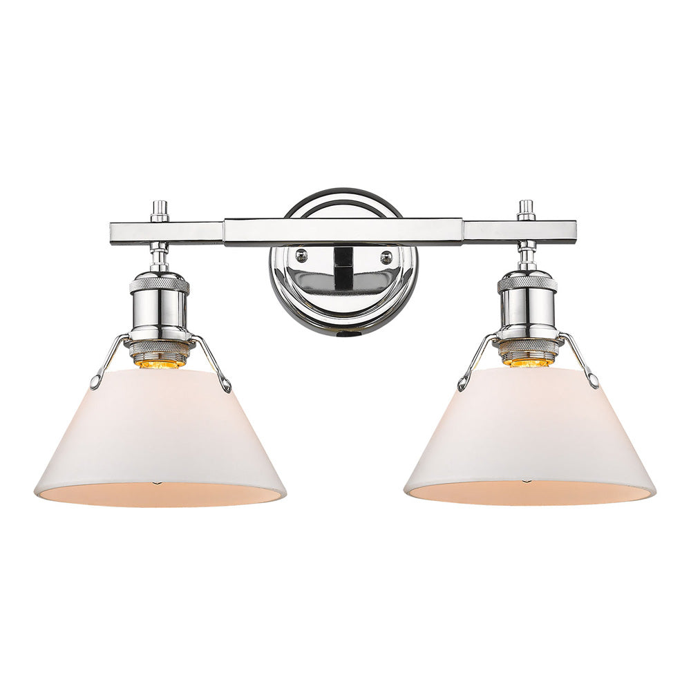 Orwell 2 Light Bath Vanity -  - Golden Lighting