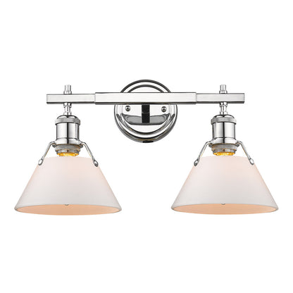 Orwell 2 Light Bath Vanity -  - Golden Lighting