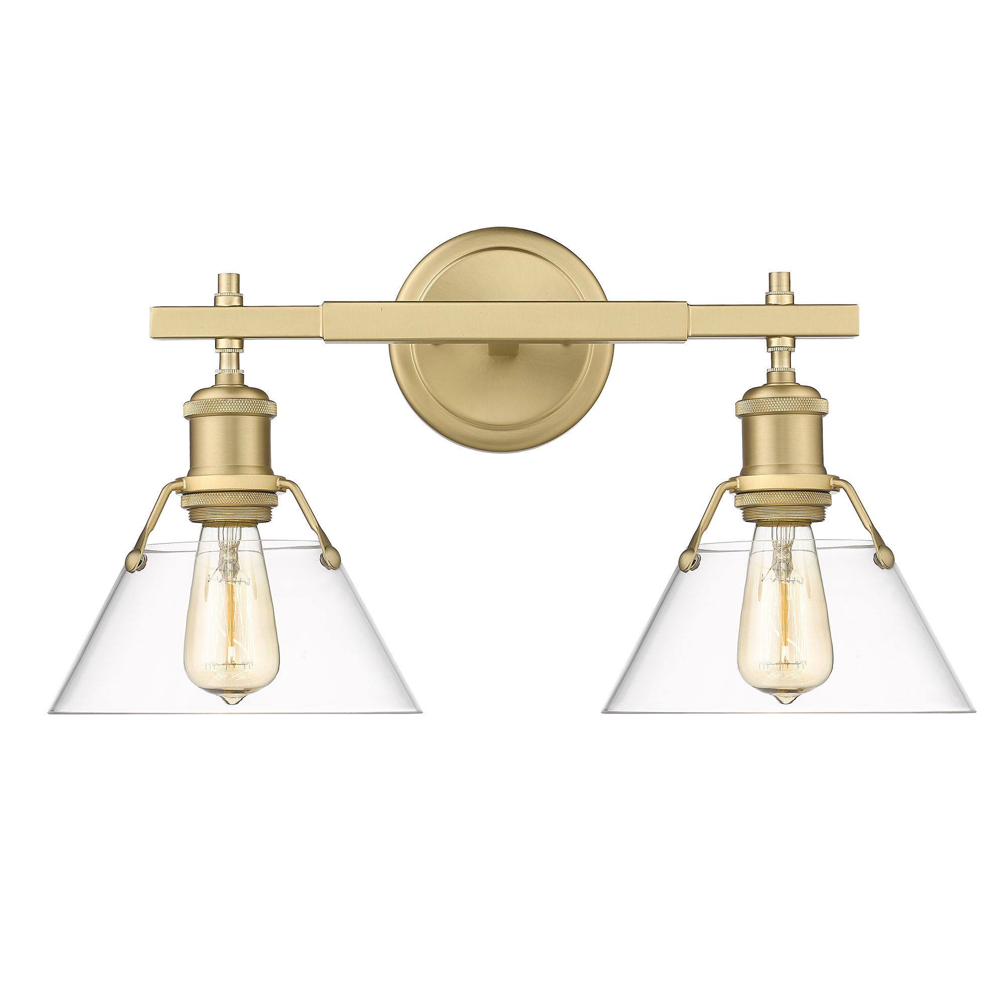 Orwell 2 Light Bath Vanity -  - Golden Lighting