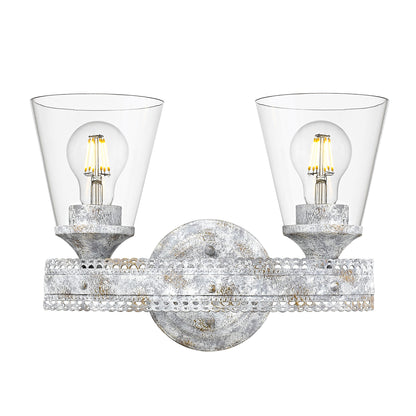 Ferris 2 Light Bath Vanity - Closeout -  - Golden Lighting