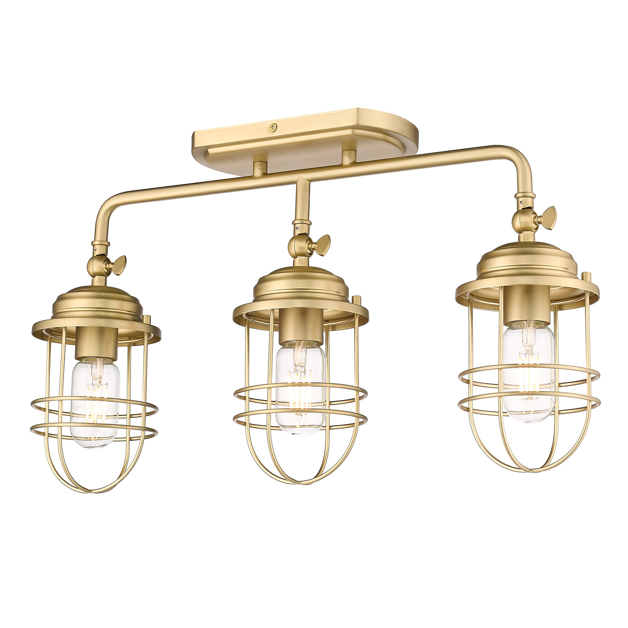 Seaport 3 Light Bath Vanity -  - Golden Lighting