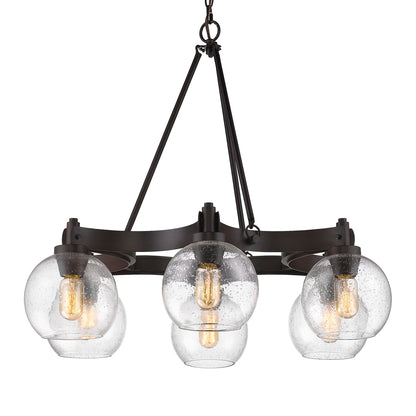 Galveston 6 Light Chandelier -  - Golden Lighting