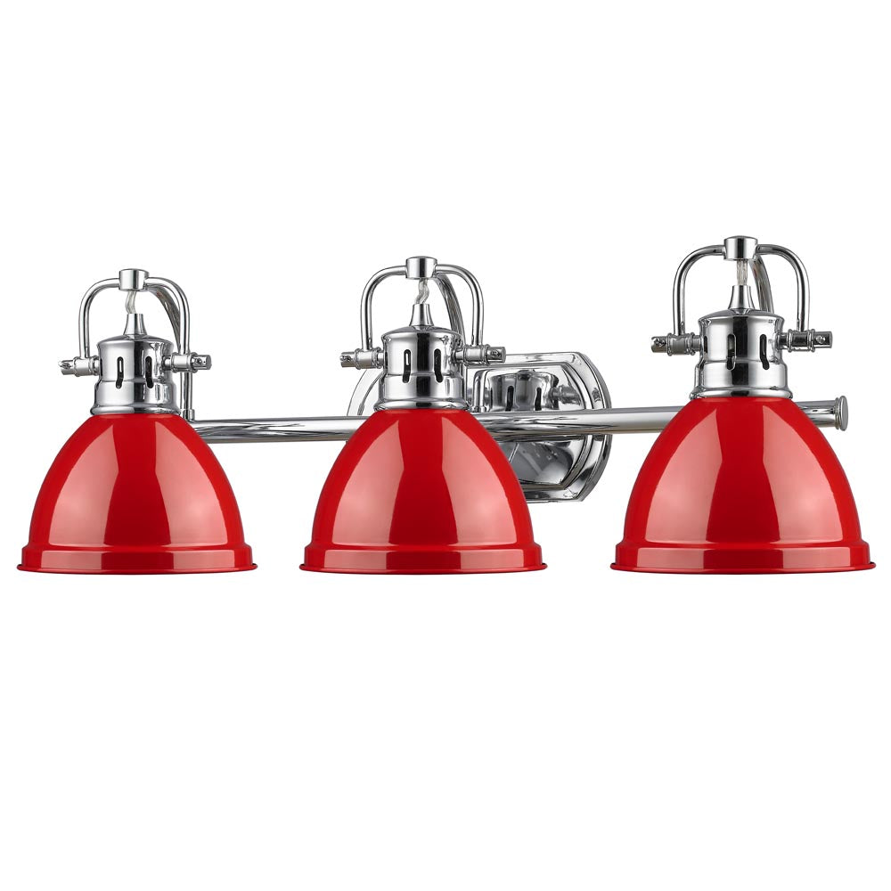 Duncan 3 Light Bath Vanity - Closeout -  - Golden Lighting