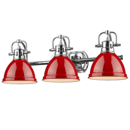 Duncan 3 Light Bath Vanity - Closeout -  - Golden Lighting