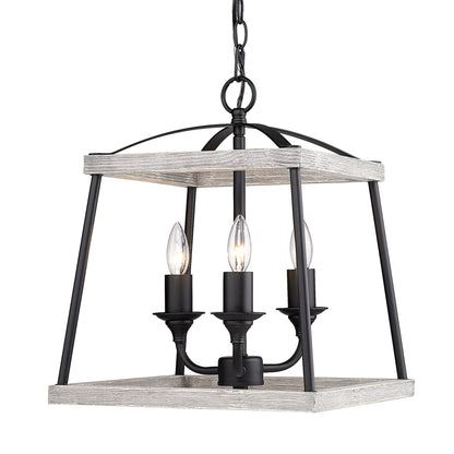 Teagan 3 Light Pendant -  - Golden Lighting