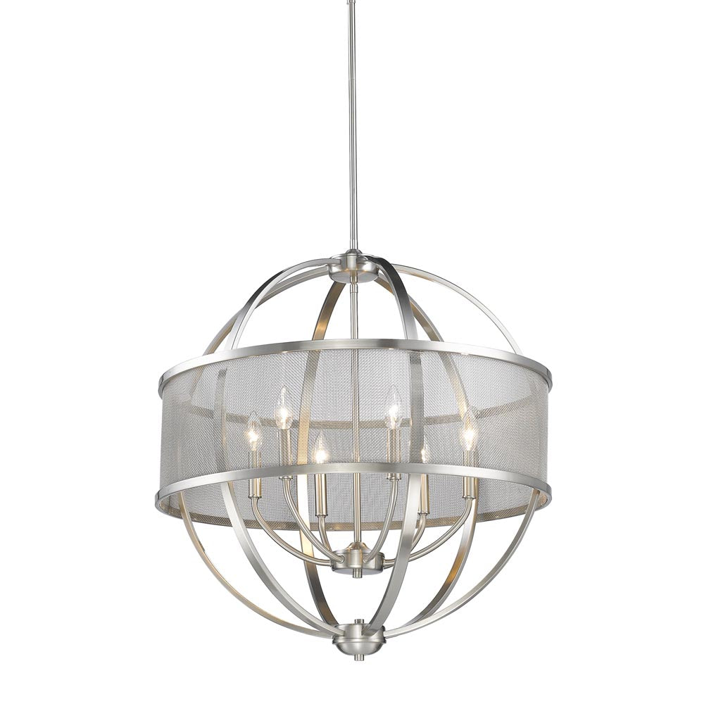 Colson 6 Light Chandelier -  - Golden Lighting