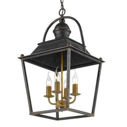 Christoff 4 Light Pendant -  - Golden Lighting