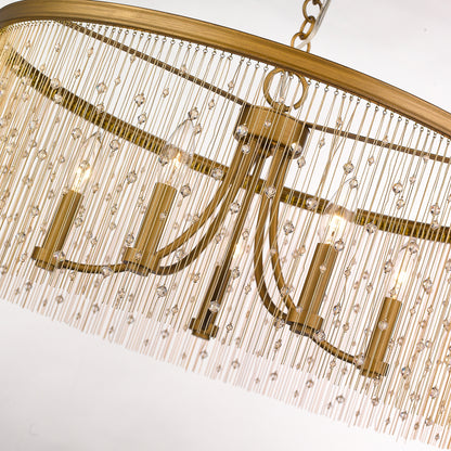 Marilyn 5 Light Chandelier -  - Golden Lighting