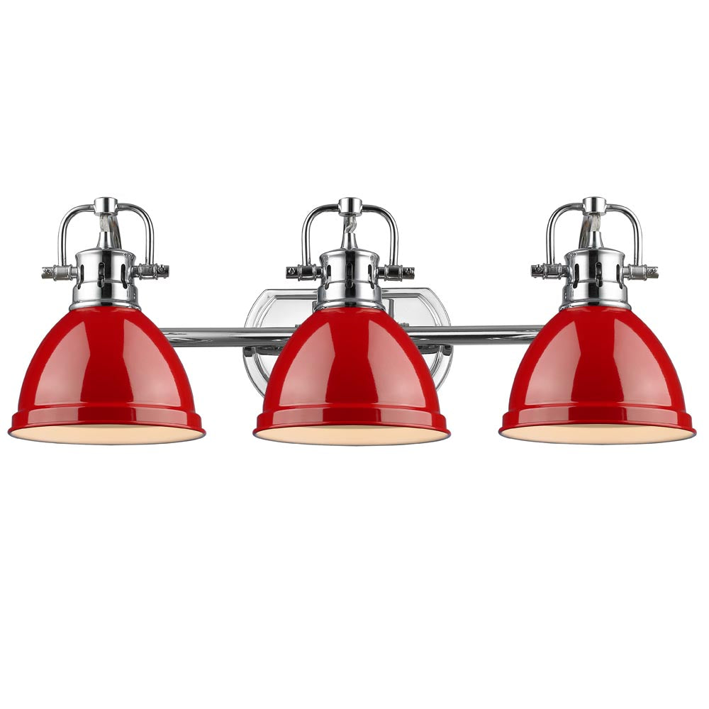 Duncan 3 Light Bath Vanity - Closeout -  - Golden Lighting